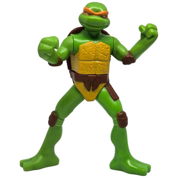 Playmates Toys Other - Teenage Mutant Ninja Turtles Michelangelo 4.5" Action Figure With Orange Mask &